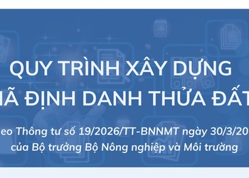 Quy trình xây dựng Mã định danh thửa đất