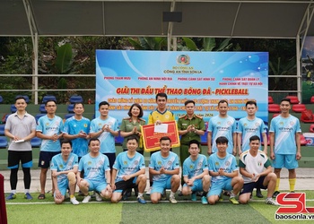 Công an Sơn La tổ chức giải thể thao chào mừng 80 năm Ngày thành lập các lực lượng