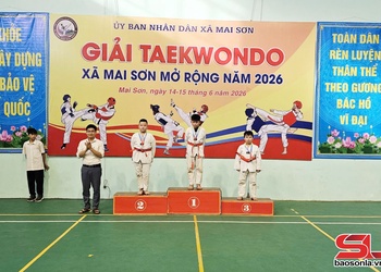 Giải Taekwondo xã Mai Sơn mở rộng năm 2026
