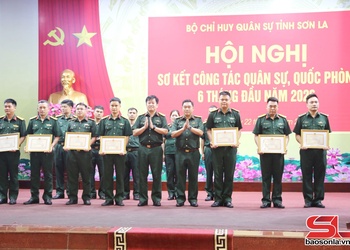 Sơ kết nhiệm vụ công tác quân sự, quốc phòng 6 tháng đầu năm 2026