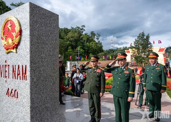Giao lưu hữu nghị quốc phòng biên giới Việt Nam - Lào lần thứ 3 chính thức bắt đầu