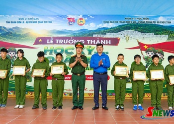 Lễ trưởng thành “Học kỳ trong Quân đội” tỉnh Sơn La năm 2026