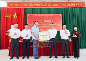 Tổ đại biểu HĐND tỉnh tiếp xúc cử tri xã Mường Chiên