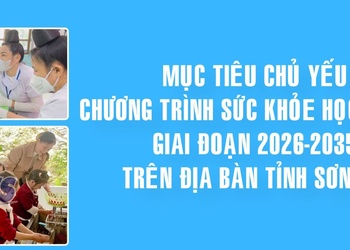 Mục tiêu chủ yếu Chương trình sức khỏe học đường giai đoạn 2026-2035 trên địa bàn tỉnh Sơn La