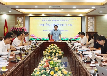 Phiên họp thứ 10 Thường trực HĐND tỉnh Sơn La, nhiệm kỳ 2026-2031