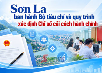 Sơn La ban hành Bộ tiêu chí và quy trình xác định Chỉ số cải cách hành chính