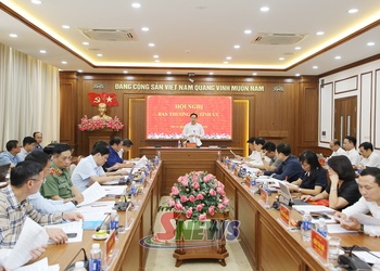 Ban Thường vụ Tỉnh ủy xem xét, quyết định một số nội dung theo thẩm quyền