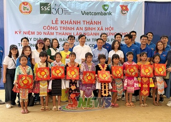 Khánh thành nhà bán trú điểm trường bản Po Mậu