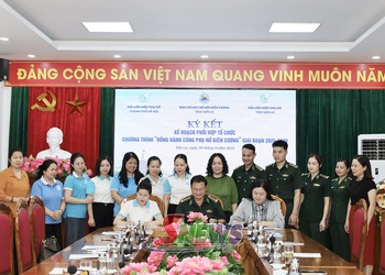Ký kết Chương trình "Đồng hành cùng phụ nữ biên cương" giai đoạn 2026-2030