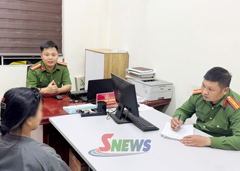 Công an xã Yên Sơn kịp thời ngăn bé gái bị dụ dỗ bỏ nhà đi làm xa