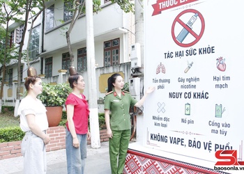 Chiềng Cơi xây dựng địa bàn không ma túy