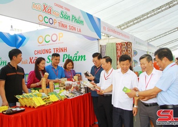 Quảng bá sản phẩm OCOP Sơn La tại thành phố mang tên Bác