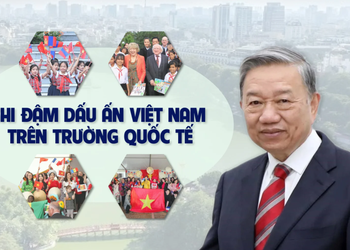 Ghi đậm dấu ấn Việt Nam trên trường Quốc tế