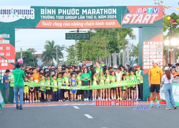 Giải Bình Phước marathon - Trường Tươi Group lần thứ II thành công tốt đẹp
