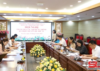 Ban Văn hóa – Xã hội thẩm tra các nội dung trình Kỳ họp chuyên đề thứ 31