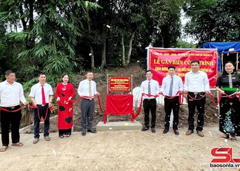 Khánh thành cầu bản Tam