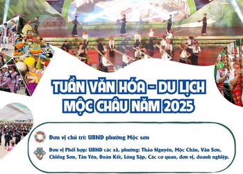 Tuần văn hóa - du lịch Mộc Châu năm 2025