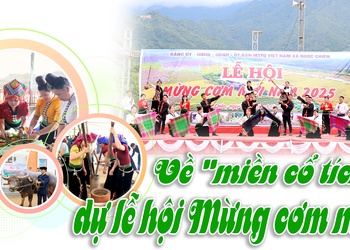 Về "miền cổ tích" dự lễ hội Mừng cơm mới