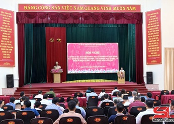 Quỳnh Nhai tập huấn nghiệp vụ rà soát hộ nghèo, cận nghèo