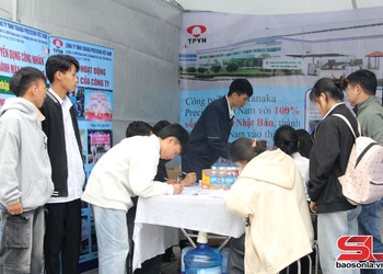 Ngày hội việc làm, tư vấn hướng nghiệp xã Bắc Yên lần thứ nhất, năm 2025