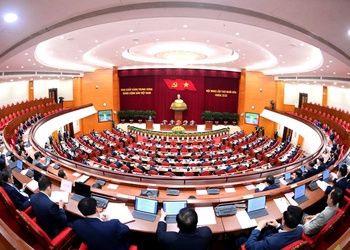 Thông cáo báo chí ngày làm việc thứ nhất Hội nghị lần thứ 14 Ban Chấp hành Trung ương Đảng khóa XIII
