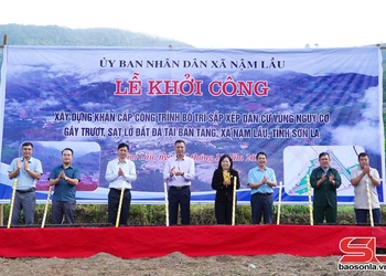 Tái định cư cho nhân dân vùng thiên tai 