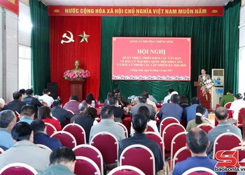 Phường Chiềng Sinh triển khai công tác bầu cử đại biểu Quốc hội khóa XVI và đại biểu HĐND các cấp nhiệm kỳ 2026-2031