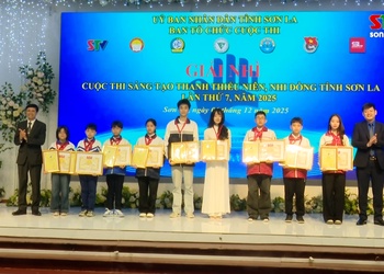 5 Giải nhì - Cuộc thi sáng tạo thanh thiếu niên, nhi đồng tỉnh Sơn La lần thứ 7, năm 2025