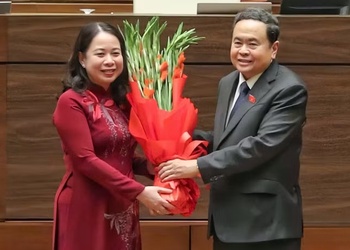 Đồng chí Võ Thị Ánh Xuân tái đắc cử Phó Chủ tịch nước
