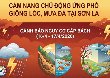 Cẩm nang chủ động ứng phó giông lốc, mưa đá tại Sơn La