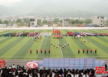 Khai mạc Đại hội Thể dục thể thao xã Sông Mã lần thứ I