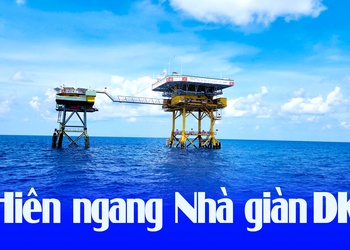 Hiên ngang Nhà giàn DK1