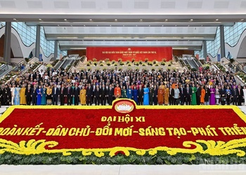 Đồng chí Bùi Thị Minh Hoài giữ chức Chủ tịch Ủy ban Trung ương Mặt trận Tổ quốc Việt Nam khóa XI