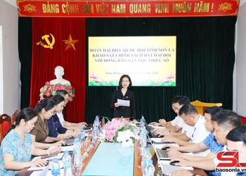 Khảo sát thực hiện chính sách đất đai đối với đồng bào dân tộc thiểu số tại xã Song Khủa