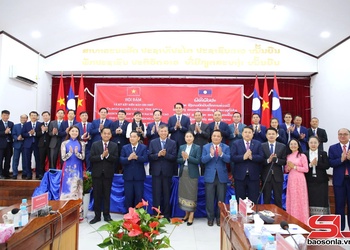 Thắt chặt quan hệ hữu nghị, hợp tác toàn diện giữa Sơn La và U Đôm Xay