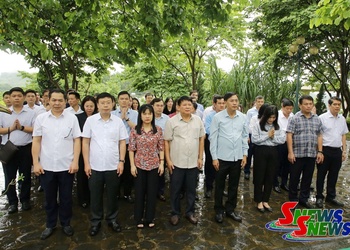 Đảng bộ Ủy ban Công tác đại biểu của Quốc hội dâng hương tại Khu Di tích lịch sử lưu niệm Trung đoàn 52 Tây Tiến