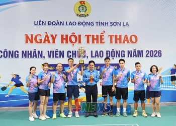 Bế mạc Ngày hội thể thao công nhân, viên chức, lao động năm 2026