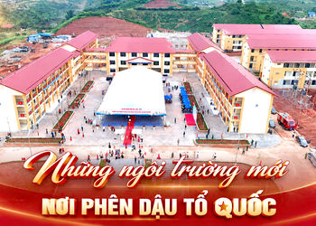 Những ngôi trường mới nơi phên dậu Tổ quốc
