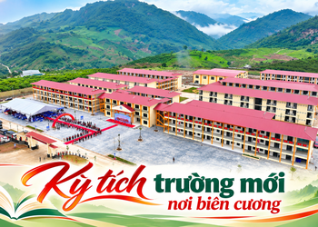 Kỳ tích trường mới nơi biên cương