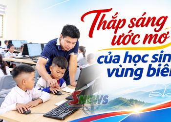 Thắp sáng ước mơ của học sinh vùng biên