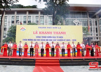 Son La city’s To Hieu Garden inaugurated