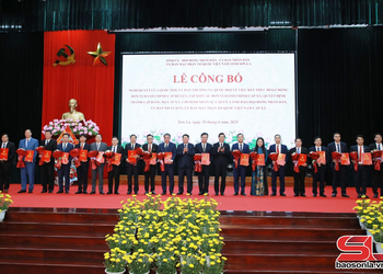 Son La announces central and provincial resolutions, decisions on two-tier local government model
