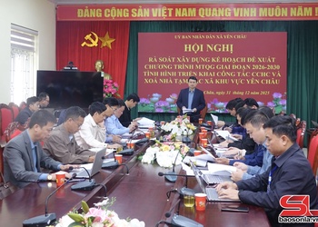 Son La reviews, develops plans for National Target Programme for 2026-2030 in Yen Chau communes