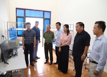 Preparations for 2026 National High School Graduation Examination in Chieng Khuong, Muong Lam, Song Ma inspected