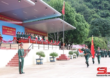 Regiment 754 holds oath-taking ceremony for new recruits in 2026