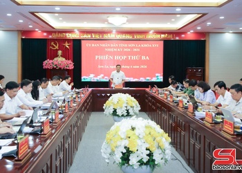 Phiên họp thứ 3 UBND tỉnh Sơn La khóa XVI
