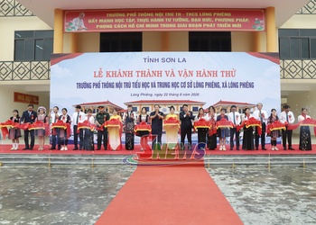 Long Phieng Boarding School inaugurated after nine months of construction