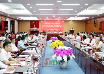  Son La Party leaders meet investors to accelerate project implementation