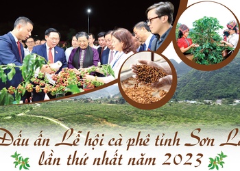 Dấu ấn Lễ hội cà phê tỉnh Sơn La lần thứ nhất năm 2023