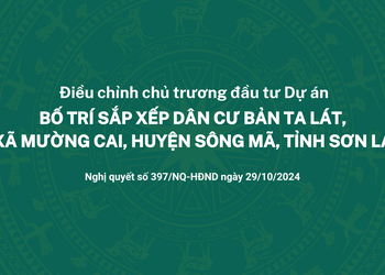 Nghị quyết số 397/NQ-HĐND của HĐND tỉnh Sơn La